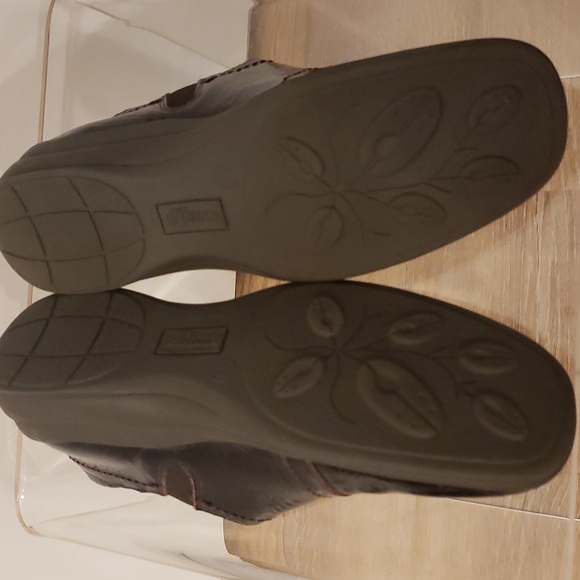 Helle Comfort Brown Leather Shoes Size 40 - Picture 6 of 8